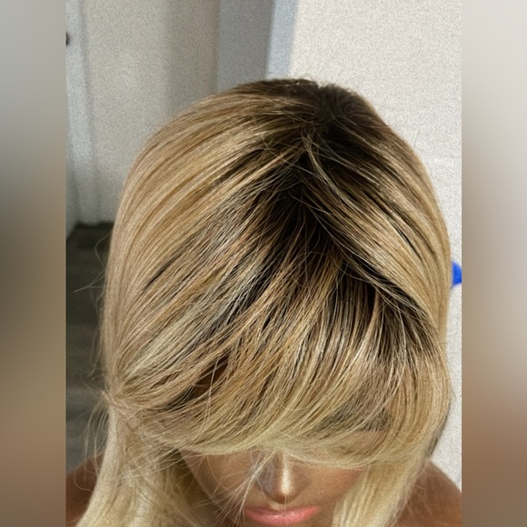 Human blend wig - Picture 5 of 9